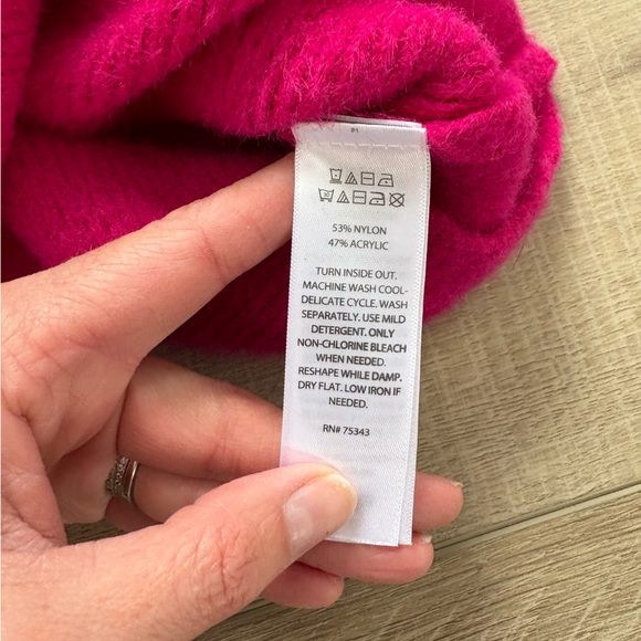 Sincerely Jules Fuchsia Knit Top - Picture 6 of 7